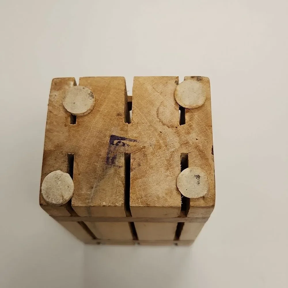 Steak Knife Wooden Block